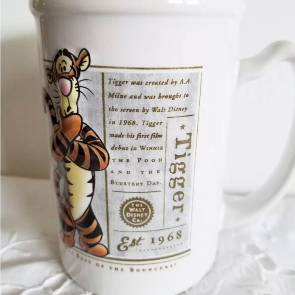 Disney 3D TIGGER Coffee Mug Large 16 oz "The Best Of the Bouncers"